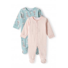Salopeta pentru bebe fetita - 2 buc