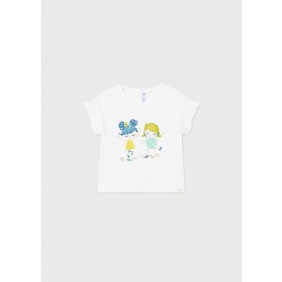 Tricou alb pentru bebelusi MAYORAL gmayo_1010-11-20