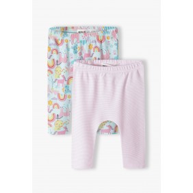 Colanti bebelusi Set de 2 piese fete