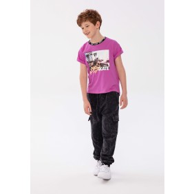 Tricou SKATE pentru baieti nothing2_D24-20