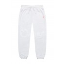 Pantaloni sport albi 