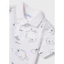 Tricou pentru copii cu guler polo 2