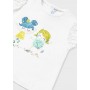 Tricou alb pentru bebelusi MAYORAL 1