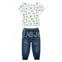 Set blugi cu tricou