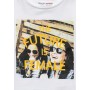 Tricou alb cu imprimeu 1