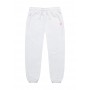 Pantaloni sport albi 