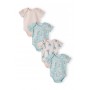Body cu maneca scurta pentru bebelusi - 4 buc