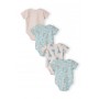 Body cu maneca scurta pentru bebelusi - 4 buc 6