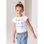 Tricou alb MAYORAL pentru fata