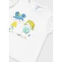 Tricou alb pentru bebelusi MAYORAL 1