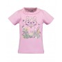 Tricou pentru copii cu guler cu volane