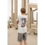 Tricou pentru copii cu imprimeu pe spate 1