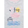 Tricou gri pentru fata 1