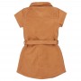 Rochie eleganta din piele artificiala de caprioara 2