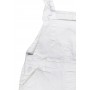 Salopeta alba din denim 1